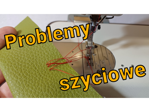 Czemu maszyna pętelkuje, nie szyje, zrywa nić ?